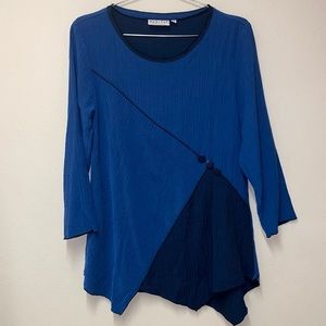 Blue Knit Tunic Habitat Clothes to Live In